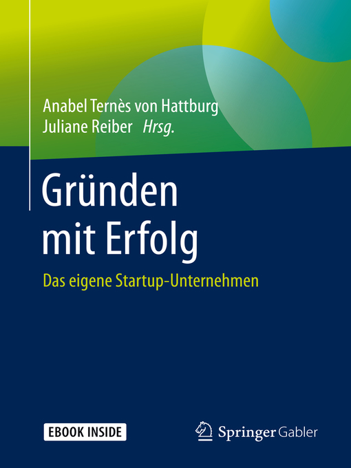 Title details for Gründen mit Erfolg by Anabel Ternès von Hattburg - Available